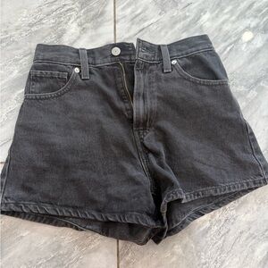 Levi’s Black Denim Shorts
